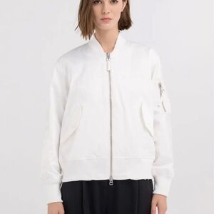 Replay Italy Satin Bomber Jacket
